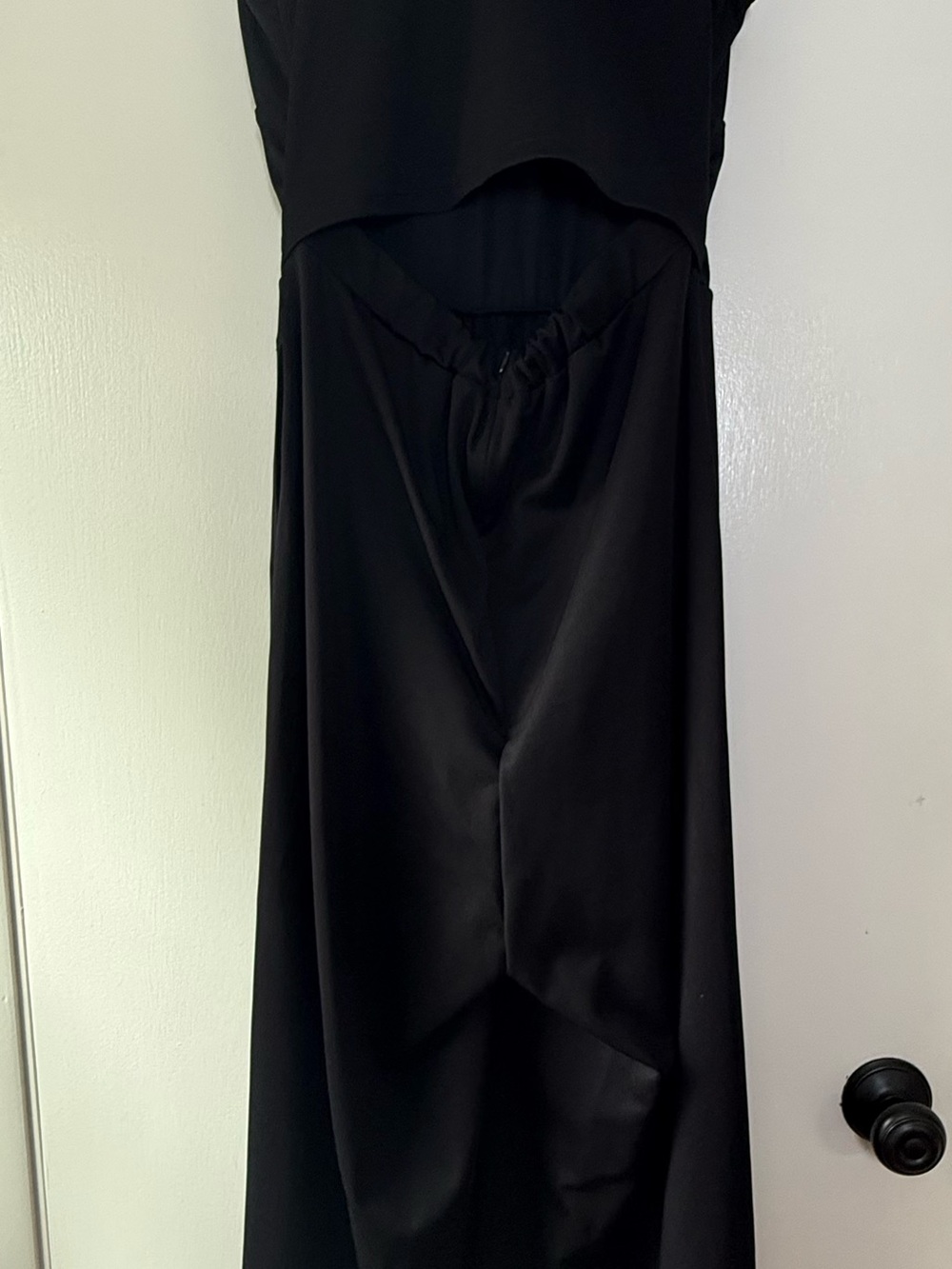 🆕 Halara V-Neck Sleeveless Ruched Pocket Jumpsuit Easy Peezy Black Chic Sporty - Picture 11 of 16